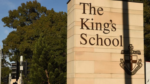 The King's School in North Parramatta.