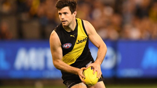 Trent Cotchin - Richmond skipper and preliminary final best on ground - could miss the club's first grand final since 1982. 
