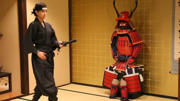 The Ninja Dojo and Store in Kyoto teaches the skills that go towards making a ninja. 