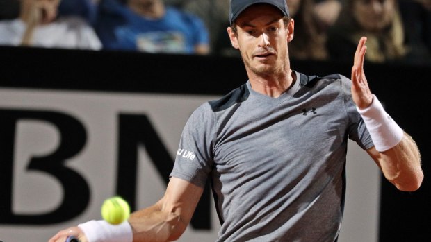 Struggling to find form: Andy Murray.