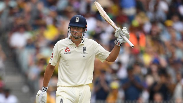 Cook was imperious across England's first innings. 