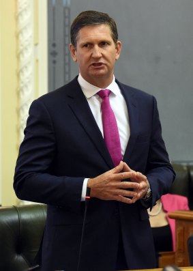 A commission of inquiry found Mr Springborg had made the decision to close the Barrett centre days before the 2013 estimates hearing.