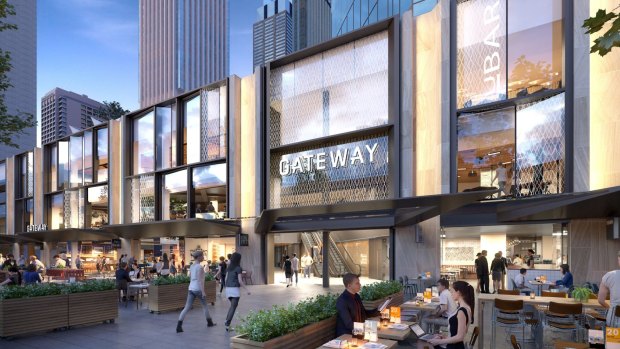 DEXUS Property Group, which is behind the Gateway retail space at Circular Quay, said it was delivering growth in its underlying business.