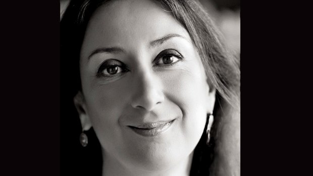 Daphne Caruana Galizia, the Maltese investigative journalist who exposed her island nation's links with the so-called Panama Papers. 