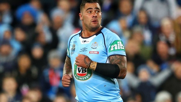 Hard reputation: Andrew Fifita is a destructive player.