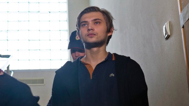 Ruslan Sokolovsky, now 22, protested that his potential punishment outweighed the crime.