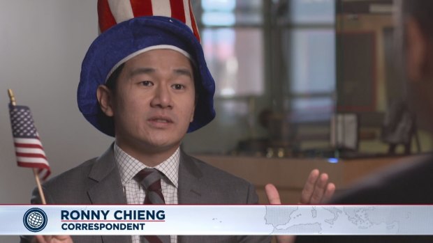 Ronny Chieng on the Daily Show. 