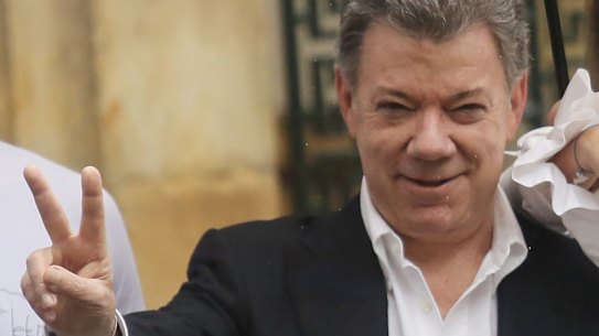 Colombian President Juan Manuel Santos has won the 2016 Nobel peace prize.