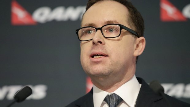 Qantas chief executive Alan Joyce's remuneration trebled during the last financial year.