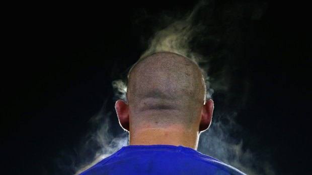 Steam cleaner: David Klemmer has let it be known he'll be going through, not around, his opponents.