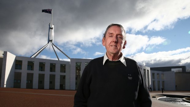Bill Millby from North Star Cruises at Parliament House on Tuesday.