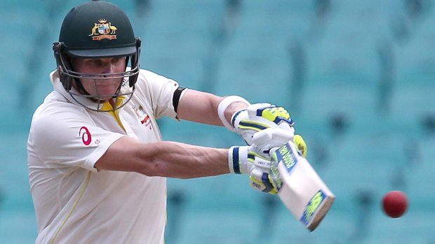 Looking ahead: Australia's Steve Smith ponders the No.3 spot in the team. 