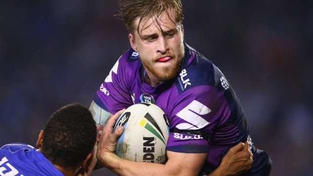 Rapid rise: Cameron Munster played a vital role for Storm in Billy Slater's absence for much of last season.