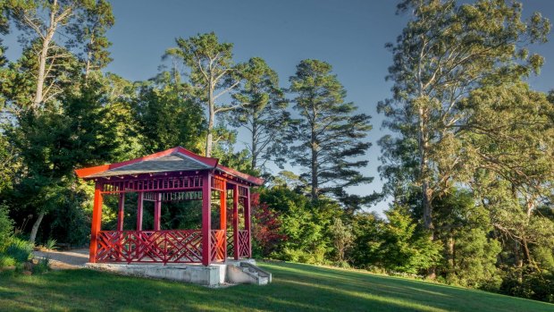 The Tea House, Dennarque Estate, Mount Wilson. 