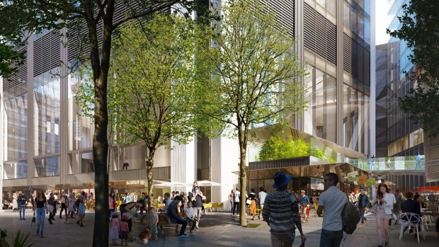 Lendlease has lodged plans for its long-awaited 55-level commercial Circular Quay Tower and new ground-level precinct with the City of Sydney.