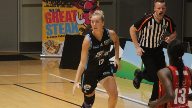 Stars' co-captain Rachel Jarry sank three triples on her way to 16 points in the win against Townsville.