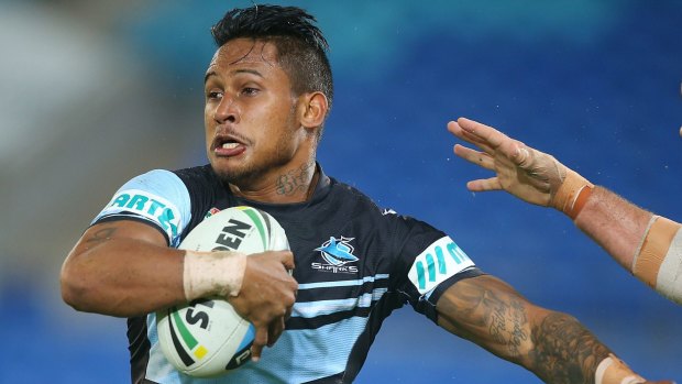 Oops:  Ben Barba had a moment to forget on Monday night..