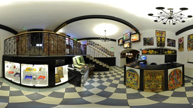 Pinball Museum in Budapest.