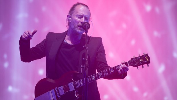 Thom Yorke from Radiohead.