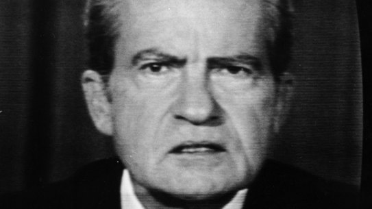 The 37th President of the United States, Richard Nixon.