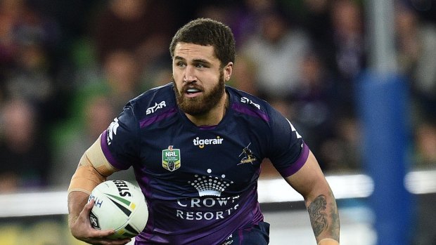 Chasing top spot: Finishing top of the NRL ladder is "great motivation" for the Storm, says Kenny Bromwich.