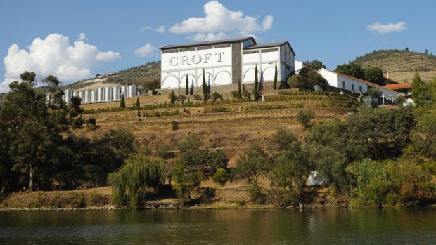 The Quinta da Roeda winery, which is famous for Croft port wine: Pinhao, Portugal. 