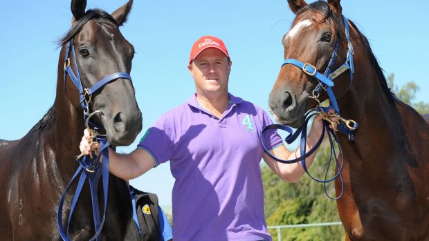 In the spotlight: Danny O'Brien is one of three high-profile trainers found to have presented their horses with elevated levels of cobalt in their system during the spring carnival.