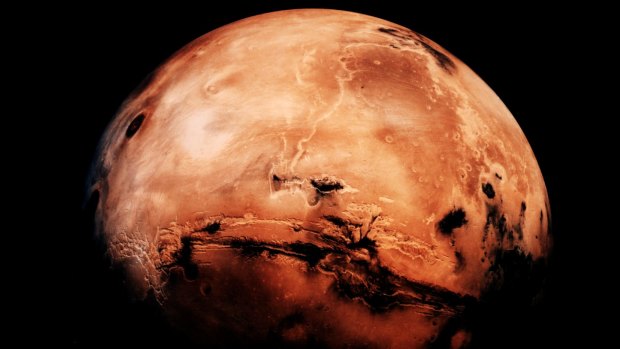 The Red Planet in 2018.