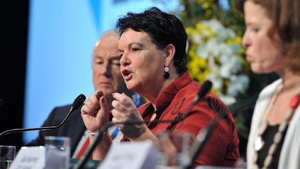 International Trade Union Confederation general secretary Sharan Burrow.