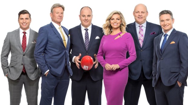 <i>The Footy Show</i>.