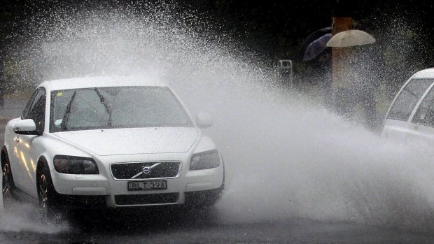 Motorists have been urged to avoid driving on flooded roads as the storm continues across the state. 