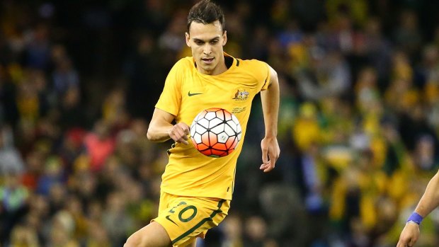 Made in China: Trent Sainsbury says his defensive skills have improved since his move to Chinese Super League club Jiangsu Suning.