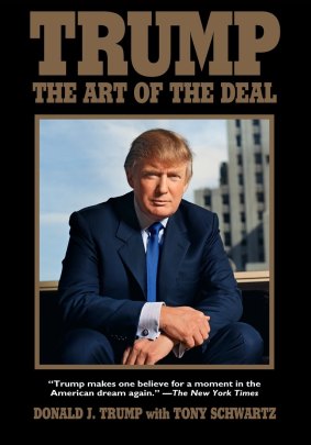Trump's book The Art of the Deal. 