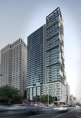 Developers Ecove and Chinese group Aoyan Property will develop a $400-million apartment tower in the heart of Sydney at 130 Elizabeth Street.