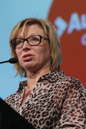 Rosie Batty spoke about the importance of supporting the victims of abuse.