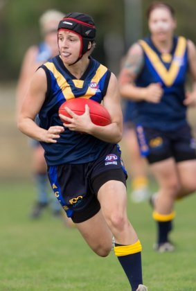 Belconnen's Heather Anderson, drafted to play with the Western Bulldogs.