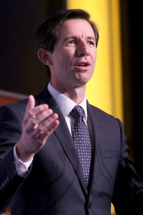 Education Minister Simon Birmingham.