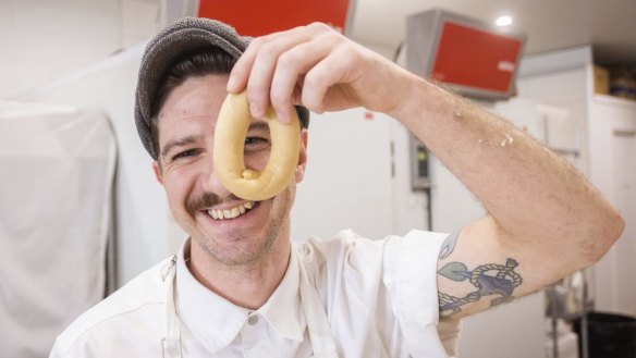 James McMurray has never visited North America but set himself a challenge of creating an ideal bagel, using a Montreal-style recipe.