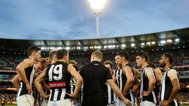 Coach Nathan Buckley has compared his Pies to the Dogs and the Hawks.