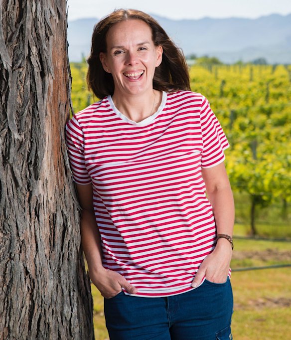 Winemaker Anna Flowerday.
