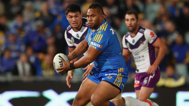 Parramatta prop Junior Paulo could be a Canberra Raider as soon as this week. 