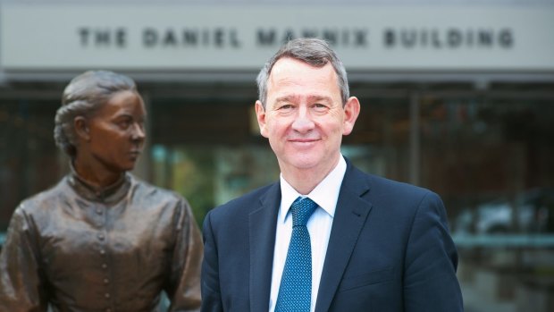 Greg Craven, Vice-chancellor of the Australian Catholic University, manages meetings, mounds of paperwork and policy debates in a typical work day. 