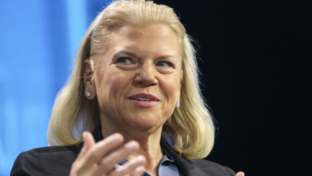 Getting back to growth on the top line has been a major goal for CEO Ginny Rometty and a milestone investors are looking for as proof that the company can finally climb out of its rut.