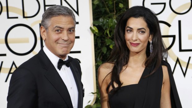 President Clooney and First Lady Amal.