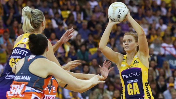 Goal attack Steph Wood gained confidence as the grand final progressed, and would have been in the MVP conversation.