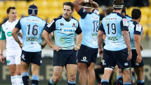 Narrow focus: Bernard Foley and the Waratahs are adopting the one-game-at-a-time mantra.