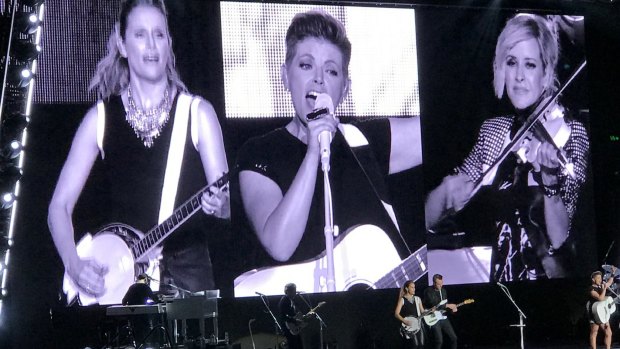 Dixie Chicks playing the Brisbane Entertainment Centre.