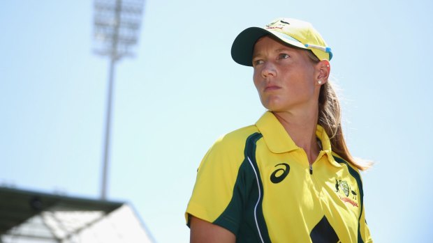 Meg Lanning top scored for the Aussies. 