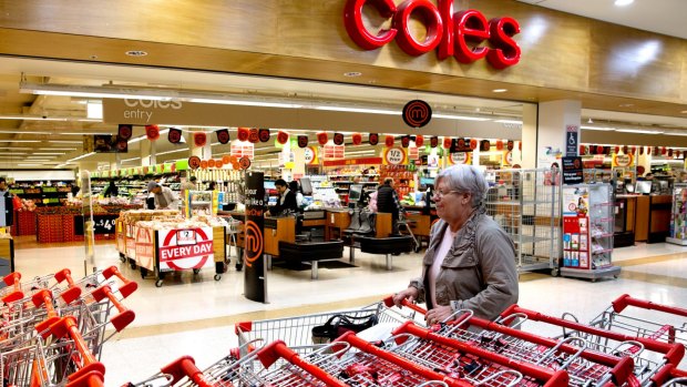 Strathfield's Ethel Cossutta uses all three stores but Wooloworths is last on her list.