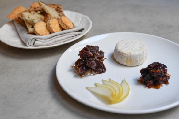 Go-to dish: Brianna Smith's house-made brie, with condiments.